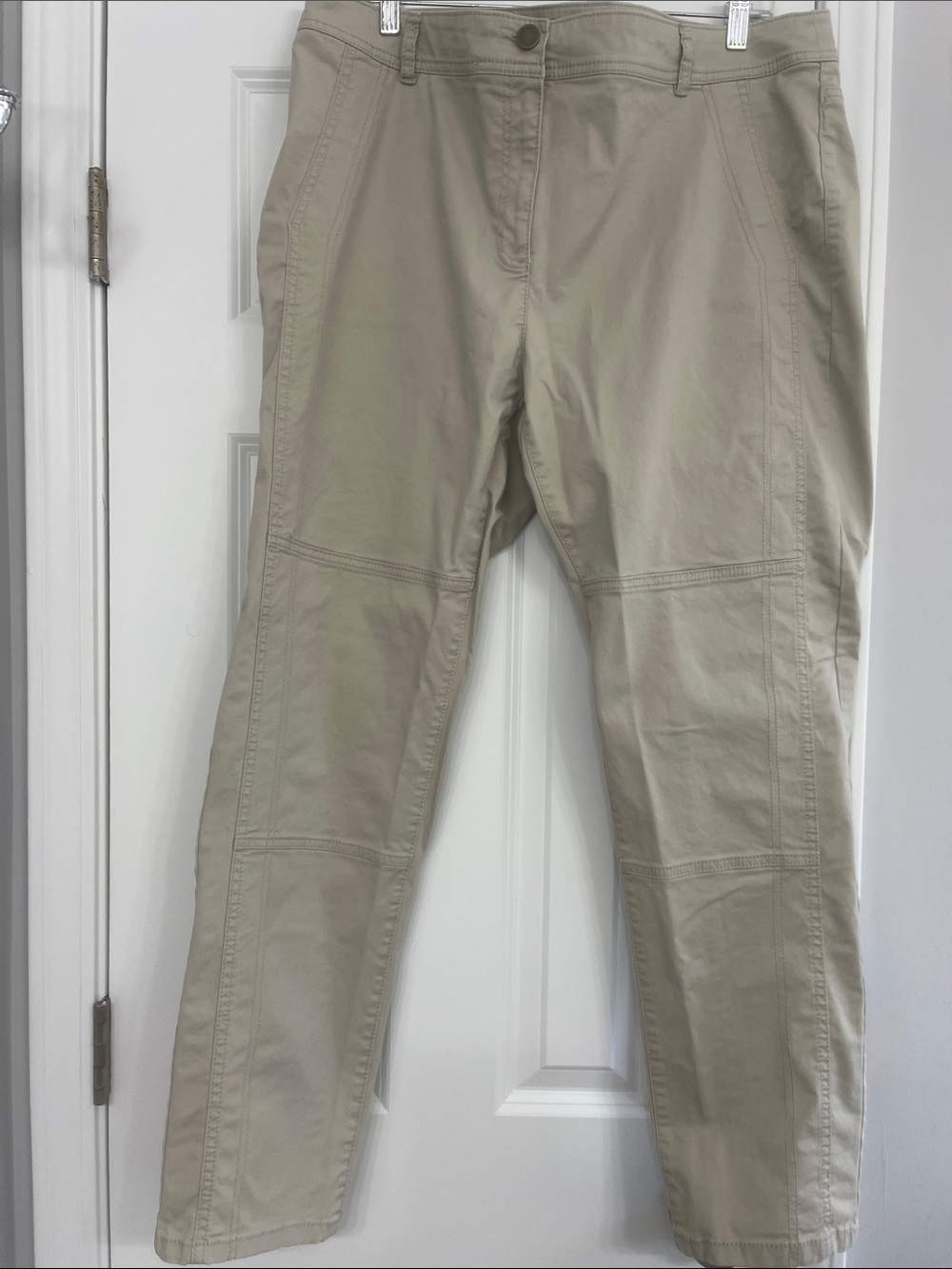 Chico's Women’s Chino Pants in Light Khaki
